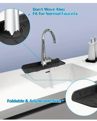 tappetino rubinetti lavandini in silicone NUOVO