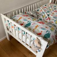 Lettino Ikea Gulliver  70x 160 bianco