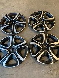 Coppe ruota Citroen c3 bicolor R16 copri-cerchi