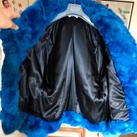 Bomber in Lapen blu elettrico tag 44