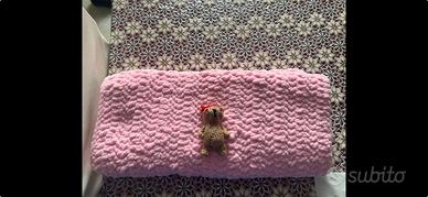 Coperta da passeggino fatta a mano