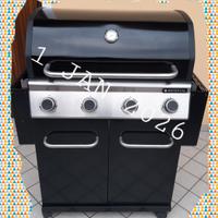 Barbecue BBQ a GAS NATERIAL 4 bruciatori