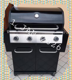 Barbecue BBQ a GAS NATERIAL 4 bruciatori