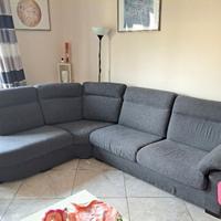 Divano angolare sfoderabile