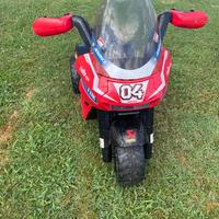 Moto elettrica per bambino ducati