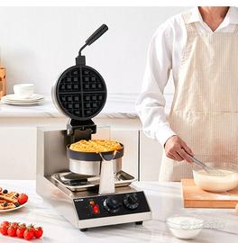 Piastra professionale waffle