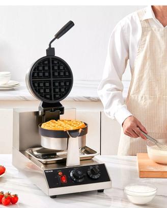 Piastra professionale waffle