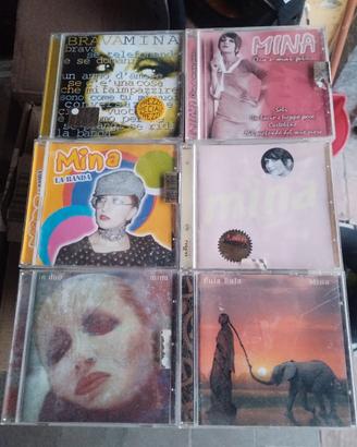 MINA lotto di 6 cd musicali 