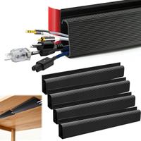 4 Pezzi Organizer per Cavi Sotto Scrivania ADESIVO