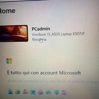 Asus VivoBook 15 - intel core i7