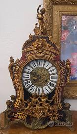 Orologio da tavolo Boulle in stile Luigi XV
