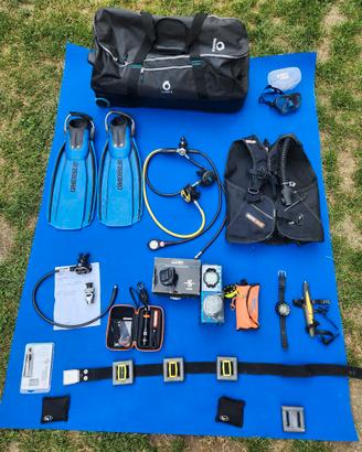 attrezzatura completa sub