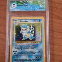 Blastoise spagnolo gradato pokemon carta