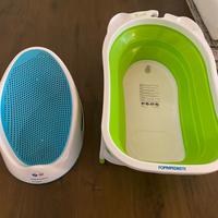 Foppapedretti supporto bagnetto+vaschetta da bagno