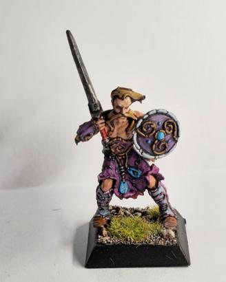 Rackham Confrontation–Guerriero Kelt Sessairs 28mm