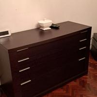 Como' 4 cassetti in legno
