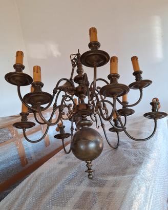 Lampadario candelabro vintage