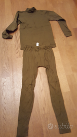 Completo intimo termico esercito italiano