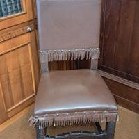 Coppia sedie classiche pelle