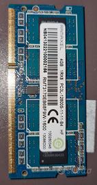 Ram x PC 4Gb 1RX8 PC3L-12800S-11-11-B4