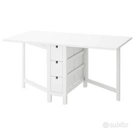 IKEA NORDEN Tavolo a ribalta, bianco