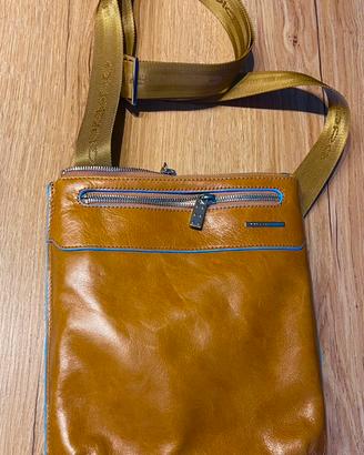 Borsa a tracolla Piquadro Piatto Blue Square