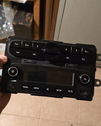 Radio per Smart  453 con supporto telefono 
