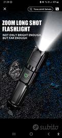 Torcia Led  Ricaricabile USB  Ancora  in scatola 