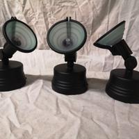 faretti con vetro verde