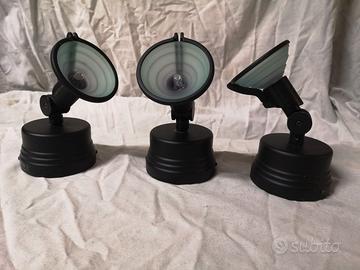 faretti con vetro verde