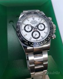 Subito VIROLE WATCH SNC Rolex Daytona Ceramica Bianco Abbigliamento e Accessori In vendita a Prato