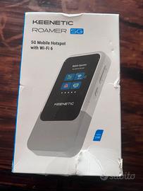 Modem Router Portatile Keenetic Roamer 5G Wi-Fi 6