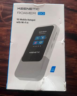Modem Router Portatile Keenetic Roamer 5G Wi-Fi 6