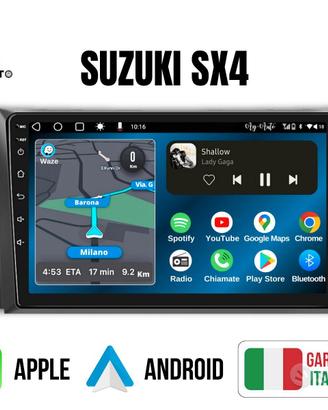 Suzuki sx4 KIT COMPLETO Autoradio Android 9 pol.