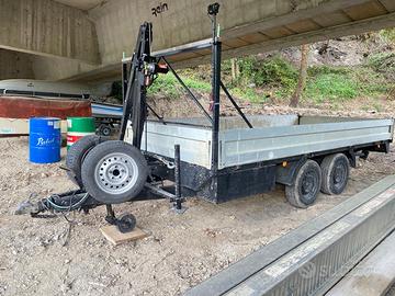 Rimorchio Boeckmann 27q trasporto cose