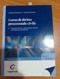 Corso di diritto processuale civile