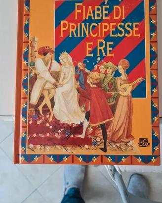 libro illustrato fiabe principesse e re