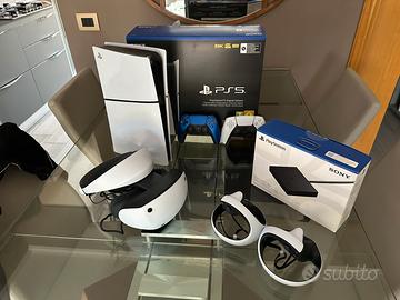 PS5 + Controller + VR2  + adattatore pc