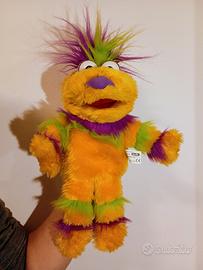 Tingo Sesame street peluche marionetta vintage 