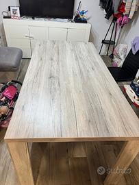 * Tavolo cucina/soggiorno effetto legno moderno