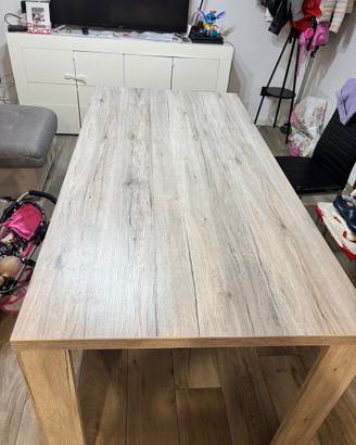* Tavolo cucina/soggiorno effetto legno moderno