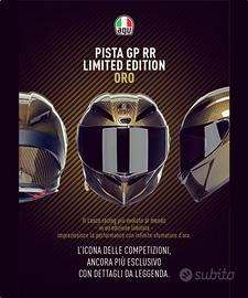 Agv pista gp rr limited edition oro