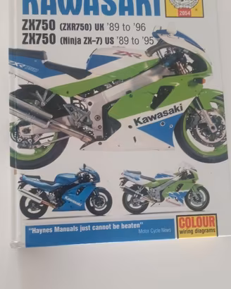 Manuale Officina Kawasaki ZXR 750 / Ninja ZX-7