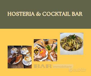 RIF. 26/A102 - Cocktail bar bistrot con cucina