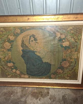 quadro primi 900 MADONNA DEL SONNO O RIPOSO 