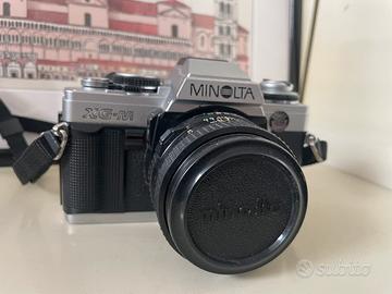 Minolta XG-M + obiettivo MD 50mm f/1.7