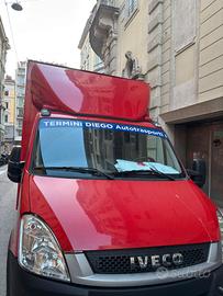 furgone cassonato iveco  con sponda 
