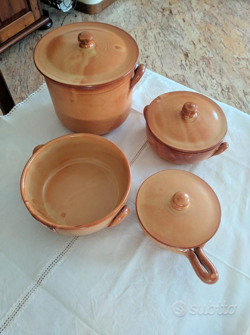 set pentole in terracotta - Arredamento e Casalinghi In vendita a Varese