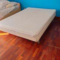 base letto e materasso Sultan ikea