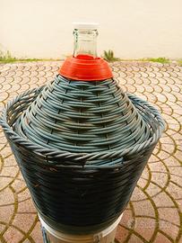 Damigiana in vetro da 54 Litri con rivestimento 